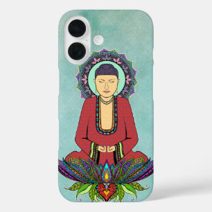Coque Pour iPhone 16 Boîtes de téléphone Bouddha électrique