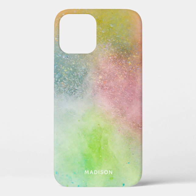 Coques Case-Mate iPhone Boîtes de téléphone couleur d'explosion de nom per (Verso)