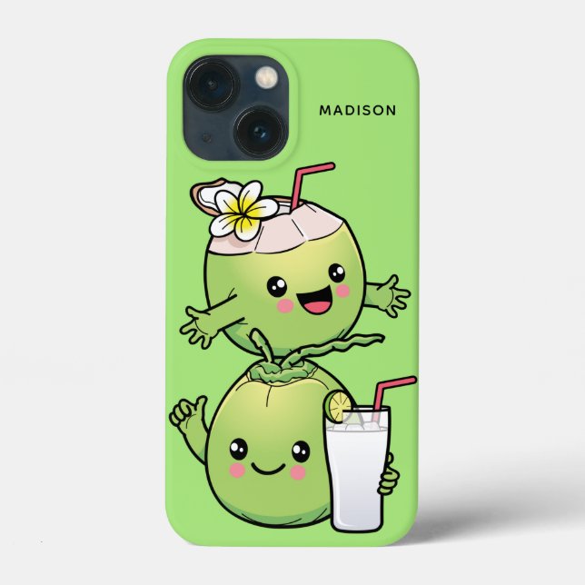 Coques Case-Mate iPhone Boîtes de téléphone de nom personnalisé Cute Cocon (Verso)