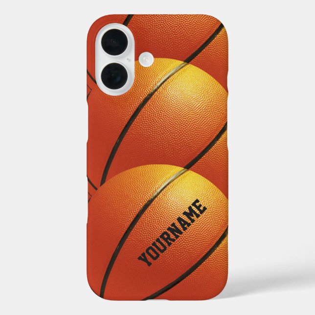 Coques Case-Mate iPhone Boîtes de téléphone de nom personnalisées de baske (Verso)