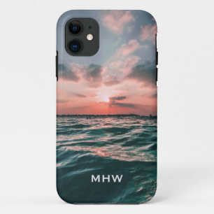 Coque iPhone 11 Boîtes de téléphone monochrome personnalisées Ocea