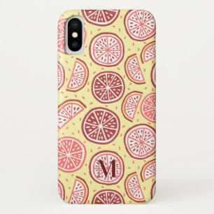Coque Case-Mate iPhone Boîtes de téléphone monogramme personnalisées Citr