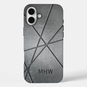 Coques iPhone 16 Plus Boîtes de téléphone monogramme sur mesure pour Mot