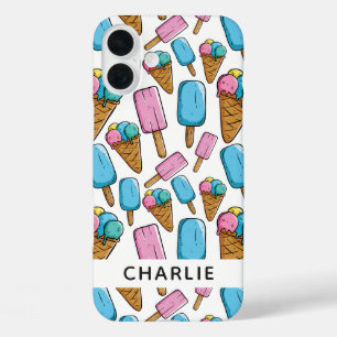 Coques iPhone 16 Plus Boîtes de téléphone personnalisées du Motif de crè
