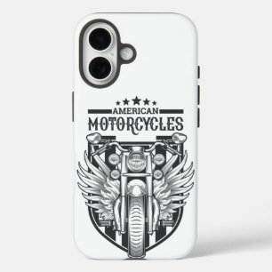 Coque Pour iPhone 16 Boîtes téléphoniques "American Motocycles"