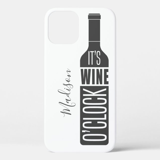 Coques Case-Mate iPhone Boîtes téléphoniques de devis de vin de nom person (Verso)