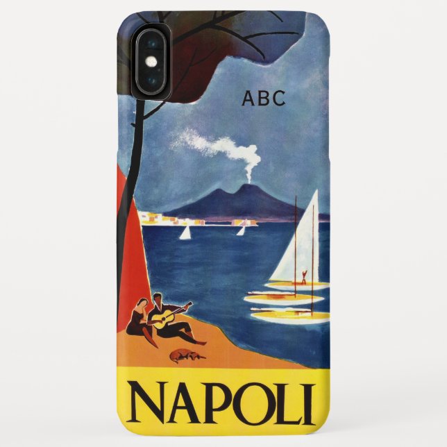 Coques Case-Mate iPhone Boîtes téléphoniques personnalisées Napoli (Naples (Dos)