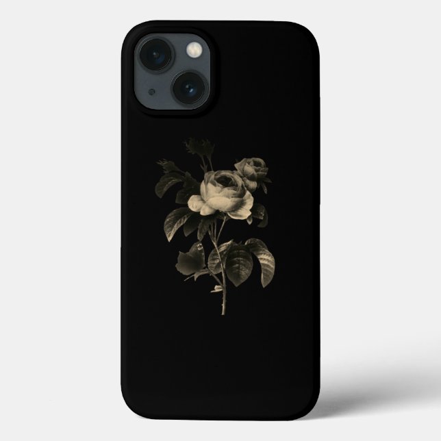 Coques Case-Mate iPhone boîtier apple iphone 13 design rose style  (Verso)