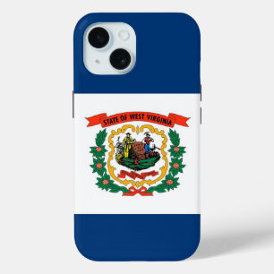 Coque Case-Mate iPhone Boîtier Apple iPhone 15 Case-Mate, drapeau de Virg