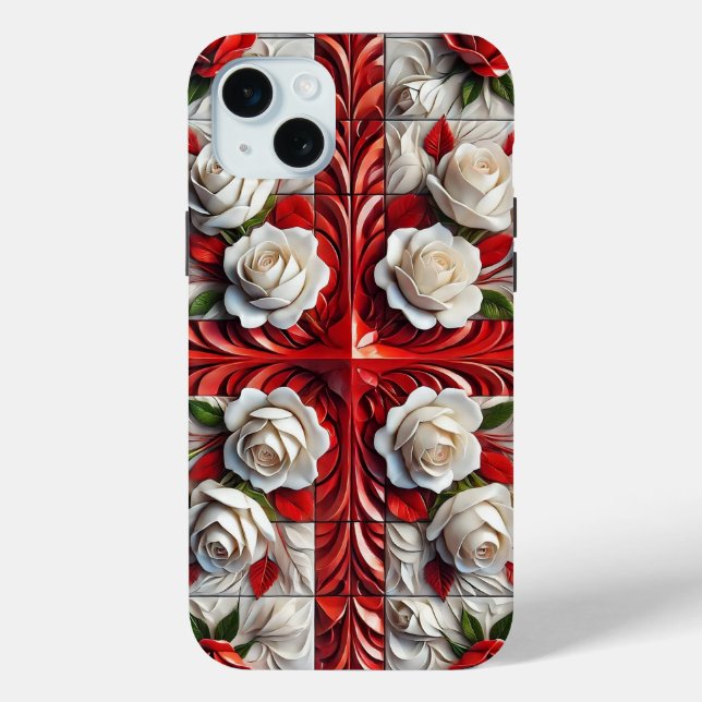 Coques Case-Mate iPhone Boîtier Apple iPhone 15 Plus, couleurs d'Angleterr (Verso)