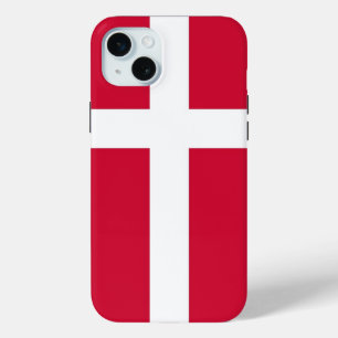 Coque Case-Mate iPhone Boîtier Apple iPhone 15 Plus, drapeau du Danemark
