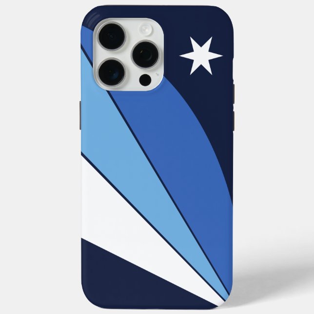 Coques Case-Mate iPhone Boîtier Apple iPhone 15 Pro Max, Drapeau de Columb (Verso)