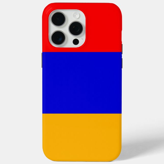 Coques Case-Mate iPhone Boîtier Apple iPhone 15 Pro Max, drapeau de l'Armé (Verso)