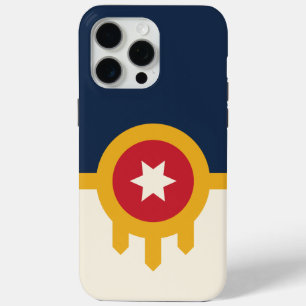 Coque Case-Mate iPhone Boîtier Apple iPhone 15 Pro Max, Drapeau de Tulsa