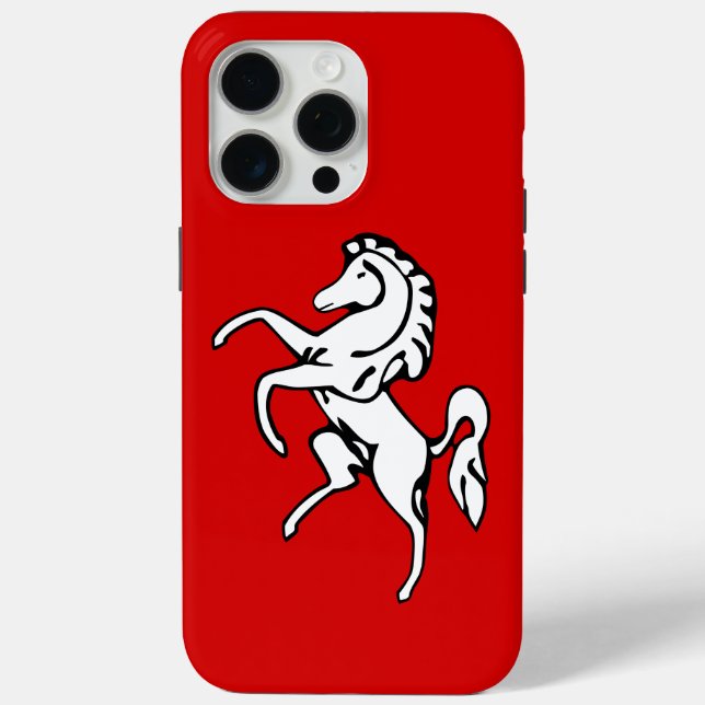 Coques Case-Mate iPhone Boîtier Apple iPhone 15 Pro Max, drapeau du comté  (Verso)