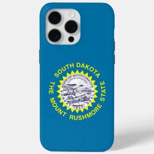 Coque Case-Mate iPhone Boîtier Apple iPhone 15 Pro Max, Drapeau du Dakota