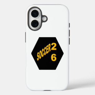 Coque Pour iPhone 16 Boîtier Apple iPhone 16 FOOTBALL 26