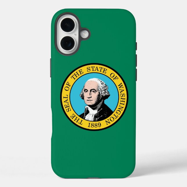 Coques Case-Mate iPhone Boîtier Apple iPhone 16 Plus, drapeau de l'État de (Verso)