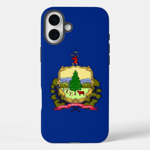Coque Pour iPhone 16 Plus Boîtier Apple iPhone 16 Plus, drapeau du Vermont