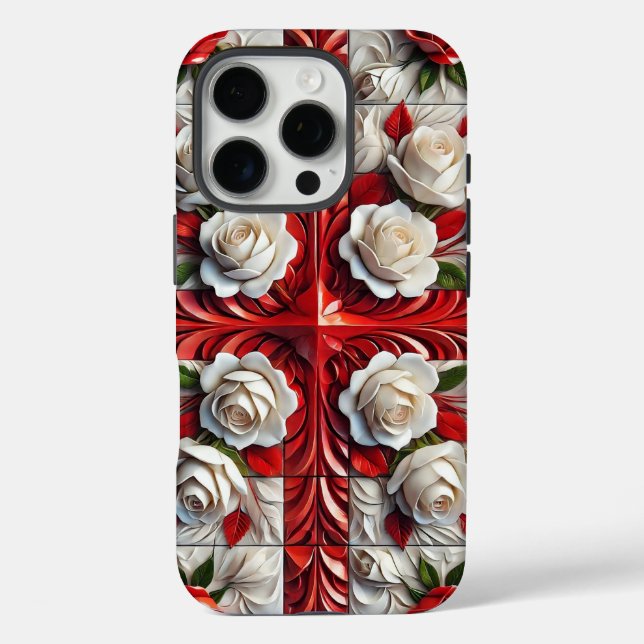Coques Case-Mate iPhone Boîtier Apple iPhone 16 Pro Case-Mate, drapeau ang (Verso)