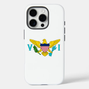 Coque iPhone 16 Pro Boîtier Apple iPhone 16 Pro, drapeau des îles Vier