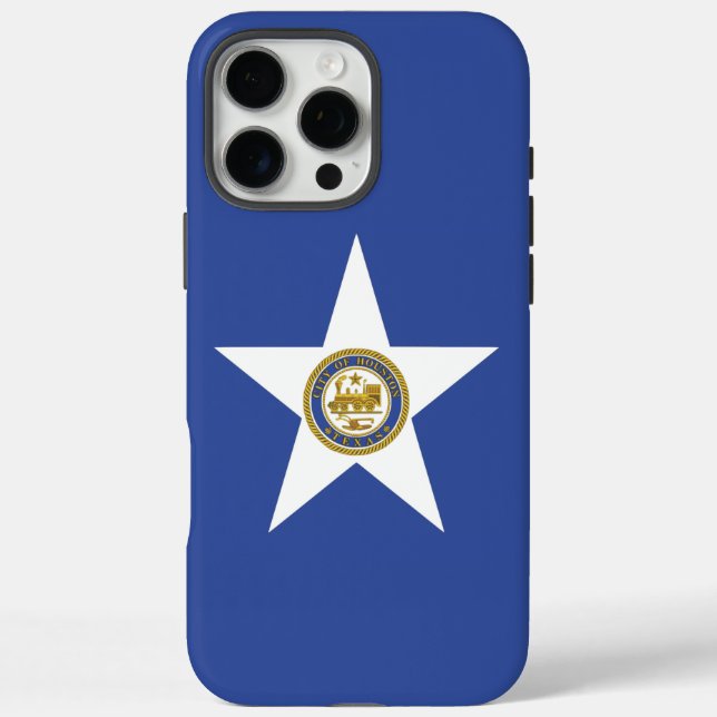 Coques Case-Mate iPhone Boîtier Apple iPhone 16 Pro Max, drapeau de Housto (Verso)