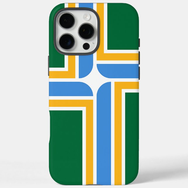 Coques Case-Mate iPhone Boîtier Apple iPhone 16 Pro Max, drapeau de Portla (Verso)