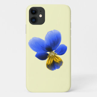 Coque Case-Mate iPhone Boîtier Blue Pansy iPhone 3