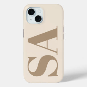Coque Case-Mate iPhone Boîtier Case-Mate à la mode blanc antique avec mon