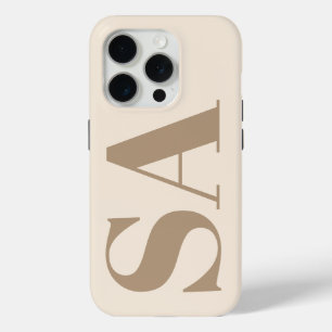 Coque Case-Mate iPhone Boîtier Case-Mate blanc antique tendance avec mono