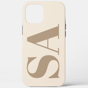 iPhone Case Boîtier Case-Mate blanc antique tendance avec mono
