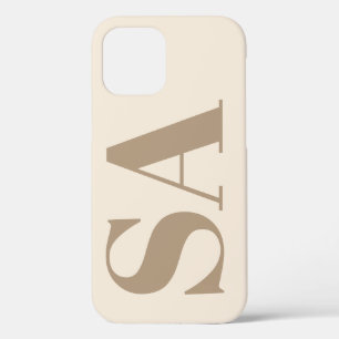 iPhone Case Boîtier Case-Mate blanc antique tendance avec mono