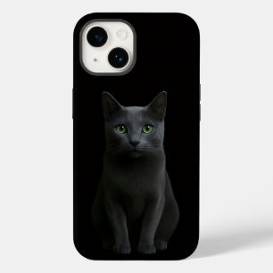 Coque Case-Mate iPhone Boîtier Case-Mate iPhone 14 Black 4 Luxe, Chat ble