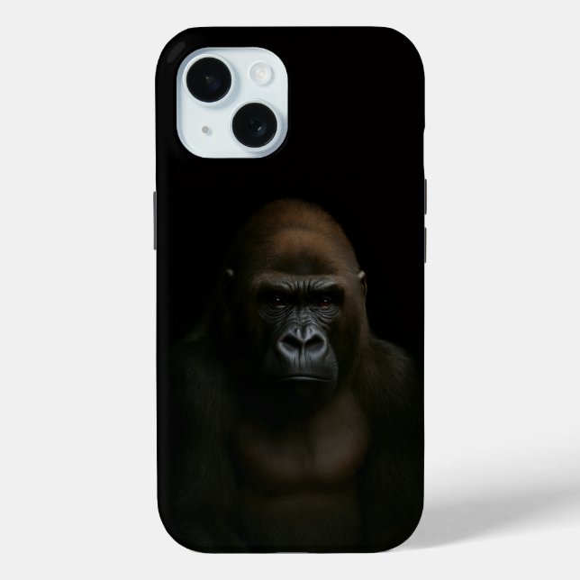 Coques Case-Mate iPhone Boîtier Case-Mate iPhone 15 Black 4 Luxe Gorille (Verso)