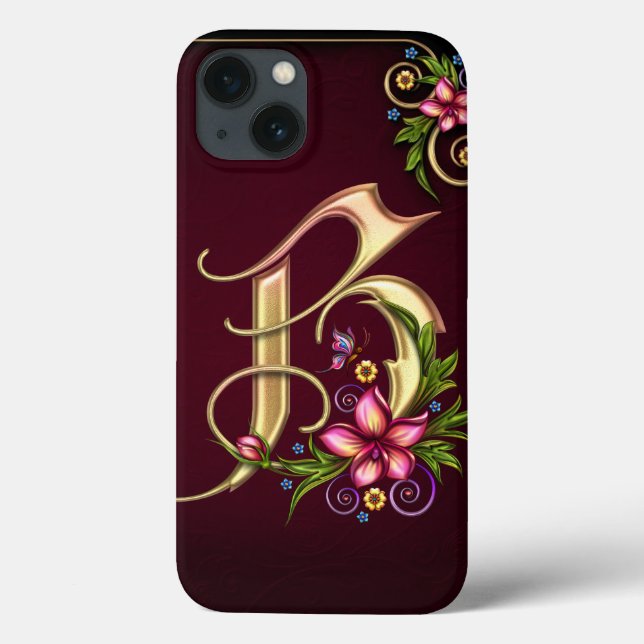 Coques Case-Mate iPhone Boîtier d'air iPad Monogram B (Verso)