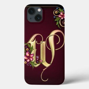 iPhone 13 Coque Boîtier d'air iPad W Monogram