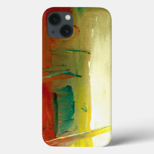 iPhone 13 Coque Boîtier d'air moderne Abstrait Art iPad