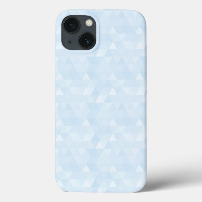 Coques Case-Mate iPhone Boîtier d'air Pastel Blue Triangle Mosaic iPad (Verso)