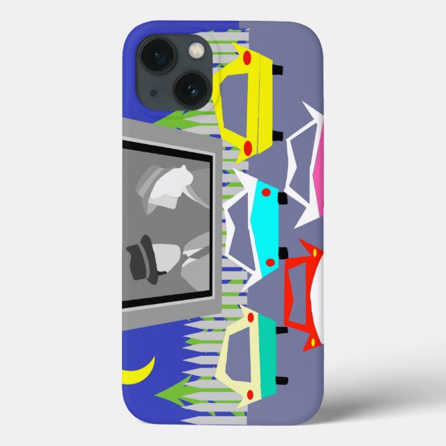 Coques Case-Mate iPhone Boîtier d'air pour iPad Movie Drive-In de petite v (Verso)