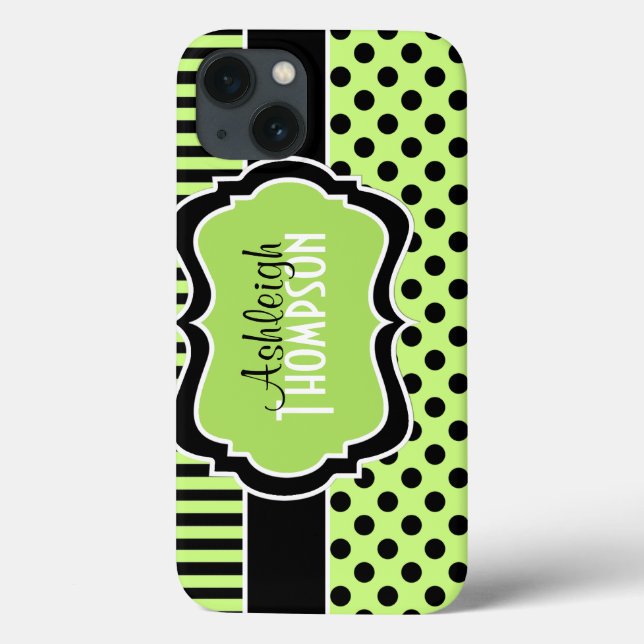 Coques Case-Mate iPhone Boîtier d'air pour iPad Pois à rayures blanches no (Verso)