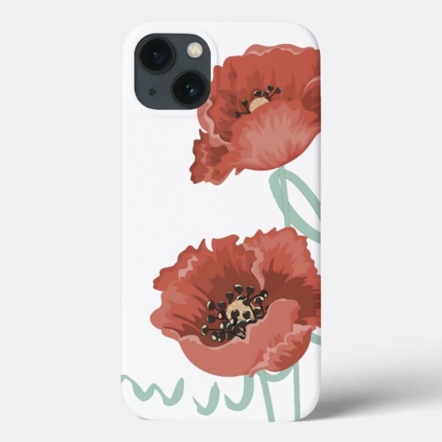 Coques Case-Mate iPhone Boîtier d'air pour iPad Red Peonies (Verso)