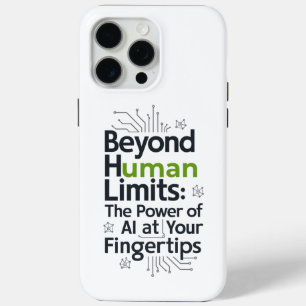 Coque Case-Mate iPhone Boîtier de puissance IA – Au-delà des limites huma