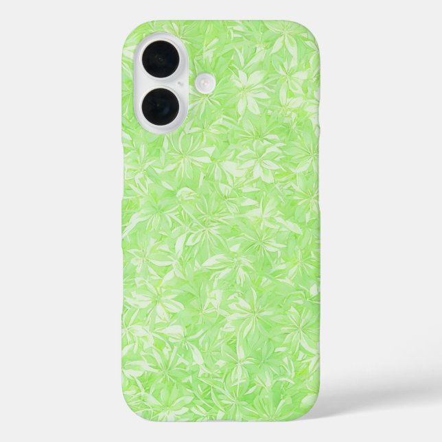Coques Case-Mate iPhone Boîtier de téléphone à feuilles vertes frais (Verso)