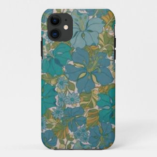 Coque Case-Mate iPhone Boîtier de téléphone à fleurs bleu