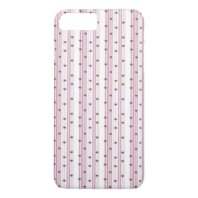 Coques Case-Mate iPhone Boîtier de téléphone à rayures féminin (Dos)