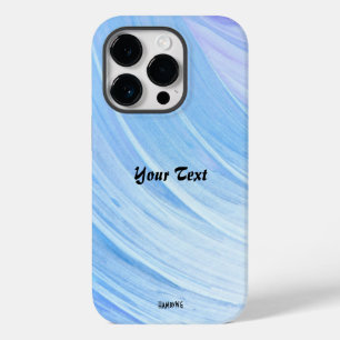 Coque Case-Mate iPhone Boîtier de téléphone cellulaire à balayage bleu HA