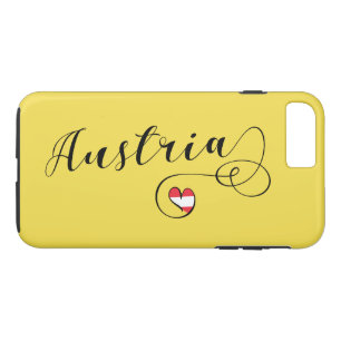 Etui iPhone Case-Mate Boîtier de téléphone cellulaire Heart Austria, Dra