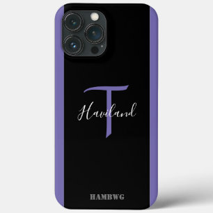 Case-Mate iPhone Case Boîtier de téléphone cellulaire monogramme HAMbyWG