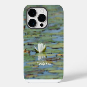 Coque Case-Mate iPhone Boîtier de téléphone cellulaire nénuphar Lake Flow