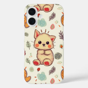 Coque Pour iPhone 16 boîtier de téléphone chat mignon
